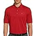 thumbnail image 3 of Callaway Men's Standard Fine Line Stripe Short Sleeve Golf Polo Shirt, Tango Red, XX Large, 3 of 4