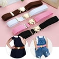 thumbnail image 2 of MesaSe Ceinture Élastique pour Filles Enfants Ceinture Décorative en Forme de Cœur Boucle Réglable pour Robe, 2 of 18