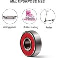 thumbnail image 2 of ABEC-9 608-RS Roulements Longboard Planche à Roulettes Roulements à Roulettes en Ligne de Première Qualité Roulements à Roulettes (Pack de 8), 2 of 5