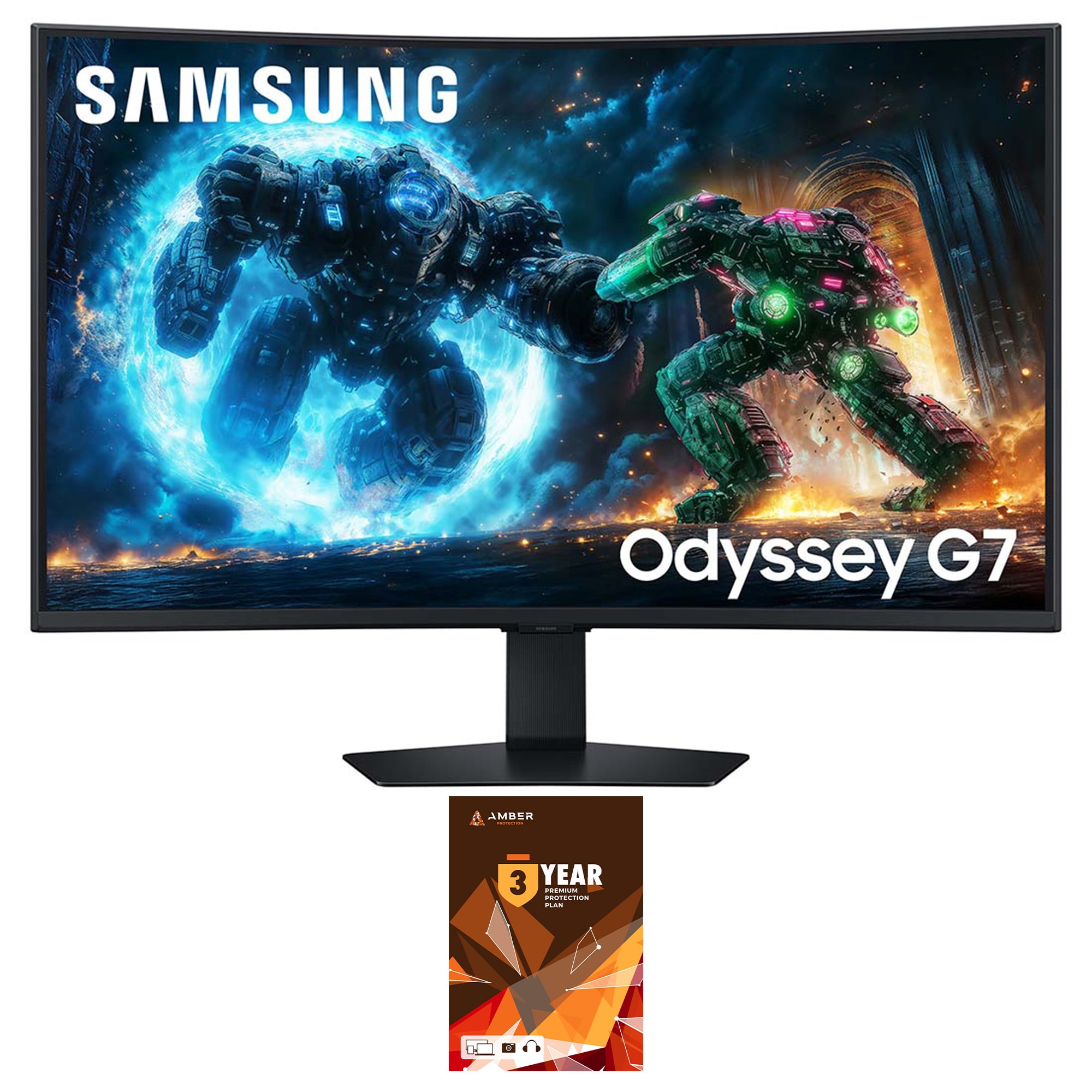 Samsung LS37FG75DENXZA Curved Monitor with 3 Year Amber Protection (2025)
