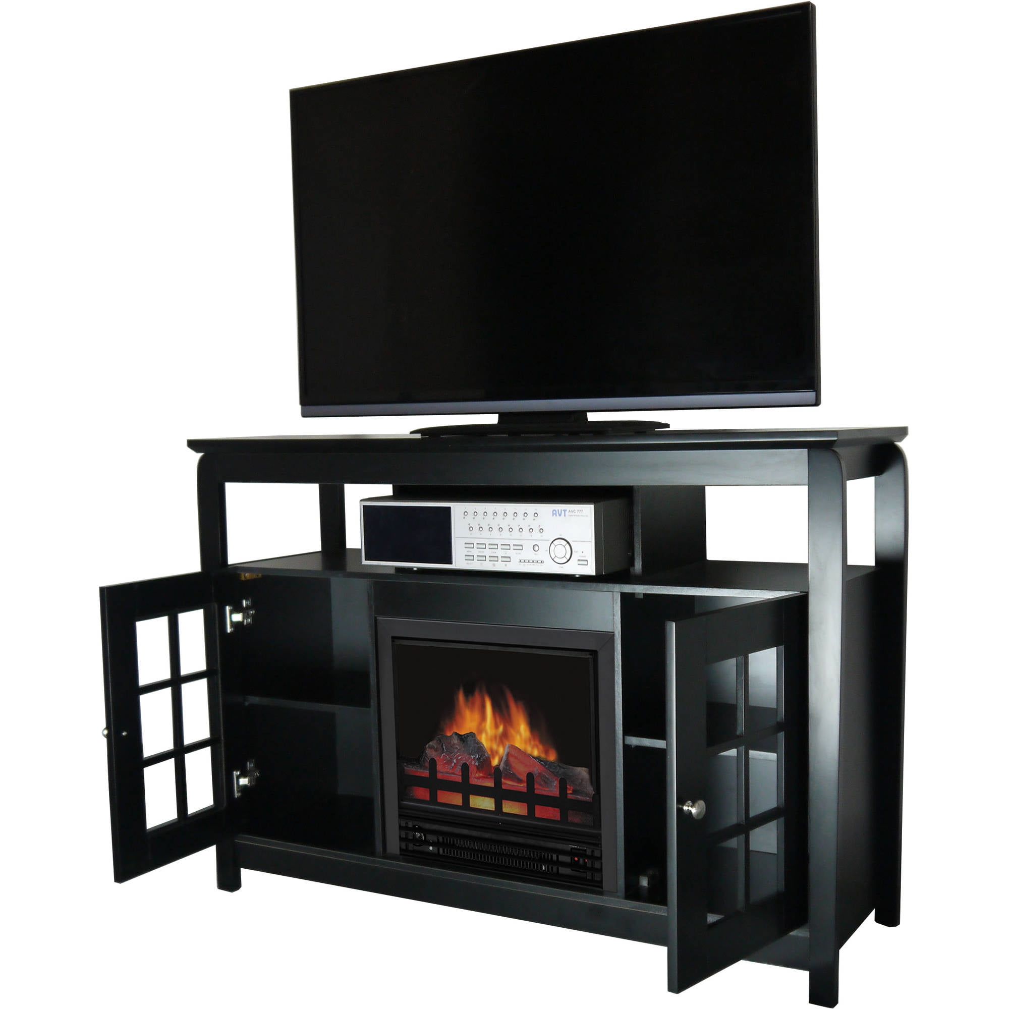 72 Electric Fireplace Find Deals On Decor Flame Media Electric Fireplace For Tvs Up To 65 Espresso Middot 259 97