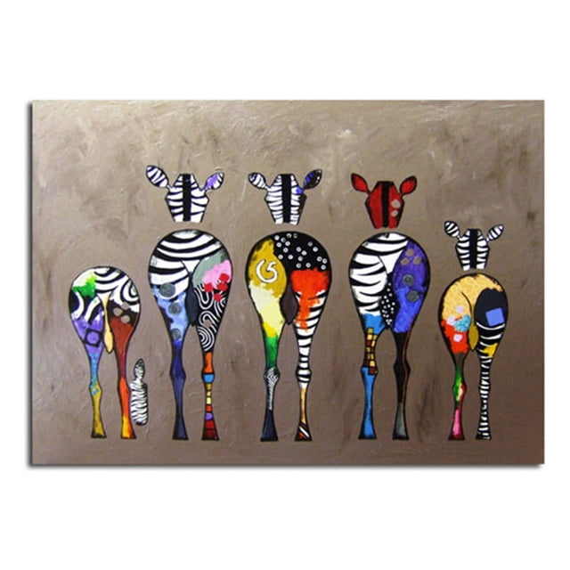 Wosthever DIY sin marco lienzo impresión pintura mano pintura arte imagen pared decoración Artesanía