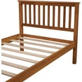 thumbnail image 5 of Harper & Bright Designs Twin Bed Frame Wood Platform Twin Bed No Box Spring Required, Oak, 5 of 7
