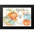 thumbnail image 2 of Coulter, Cynthia 18x13 Black Modern Framed Museum Art Print Titled - Pumpkin Patch Landscape Sentiment, 2 of 5