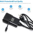 thumbnail image 4 of 65W 45W USB-C Charger AC power adapter for Dell inspiron 13 7306 LA65NM170 DA65NM170 HA65NM170 DA65NM190 LA65NM190 LA45NM150 AA45NM150 DA45NM170 HA45NM170 LA45NM171 DA45NM180 HA45NM180, 4 of 6