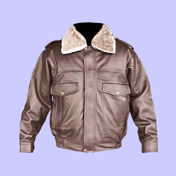 Chamarra de Piel para Caballero Kassandra Select - Modelo Yukon PILOTO - Talla 2XL
