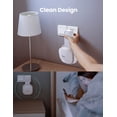 thumbnail image 5 of DG-Direct Soporte de pared para sistema Wi-Fi de malla de enrutador eero 6 y eero 6+, sin cables desordenados, soporte de pared para eero 6 Plus, soporte para extensor eero 6 que ahorra espacio (paque, 5 of 5