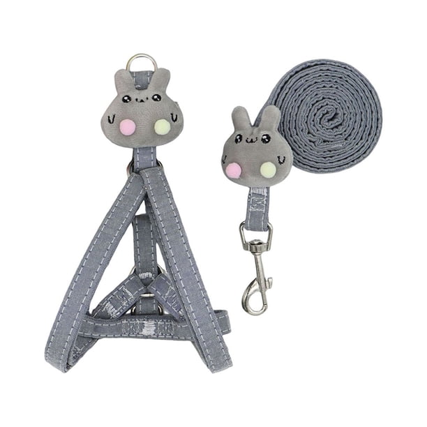 Correa de Pecho Greeniant para Perro Reutilizable Gris S
