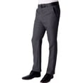thumbnail image 3 of Pantalón Hombre Vestir Slim Fit Gris Gerald Micheal 55004802, 3 of 7