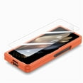 thumbnail image 2 of Allytechgroup Galaxy Z Fold 7 Case with Screen Protector (No Pen), Shockproof Back Cover with Wristband Anti-Scratch Full Body Protective Bumper Phone Case for Samsung Galaxy Z Fold 7, Orange, 2 of 10