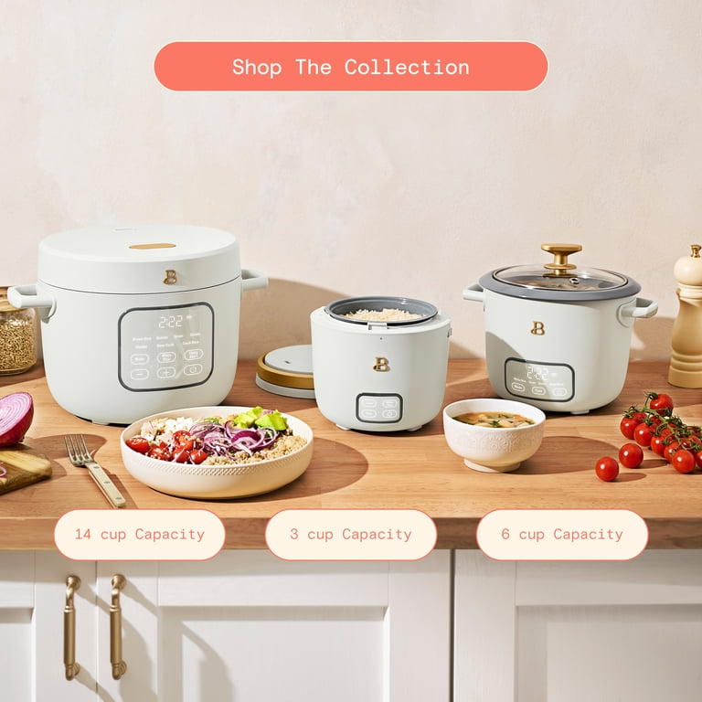 Beautiful by Drew Barrymore 3-Cup Rice and Soup Cooker photo 6