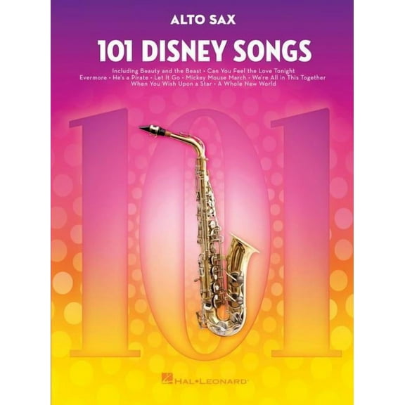 Hal Leonard 101 Disney Songs for Alto Sax