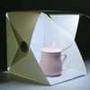 Foldable Mini LED Photo Studio Box Waterproof Photography Studio Backdrop Box
