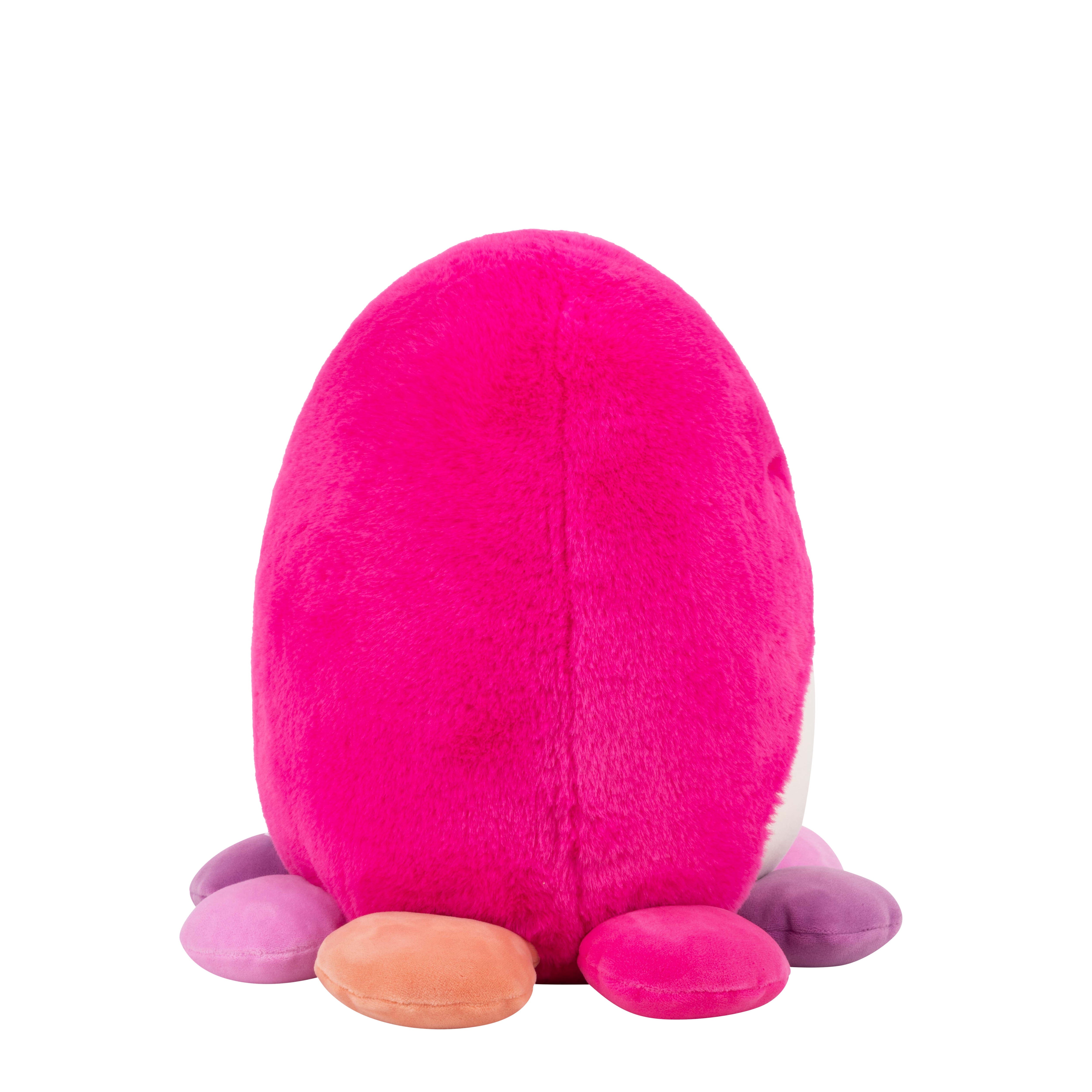 Squishmallows FuzzAMallow Official 5 inch Octavia the Hot Pink Octopus - Child's Ultra Soft Plush Toy