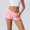 Pink, variant on Bzhegqhd Women's Fashion Solid Color Sexy Lace Elastic Waist Casual Shorts