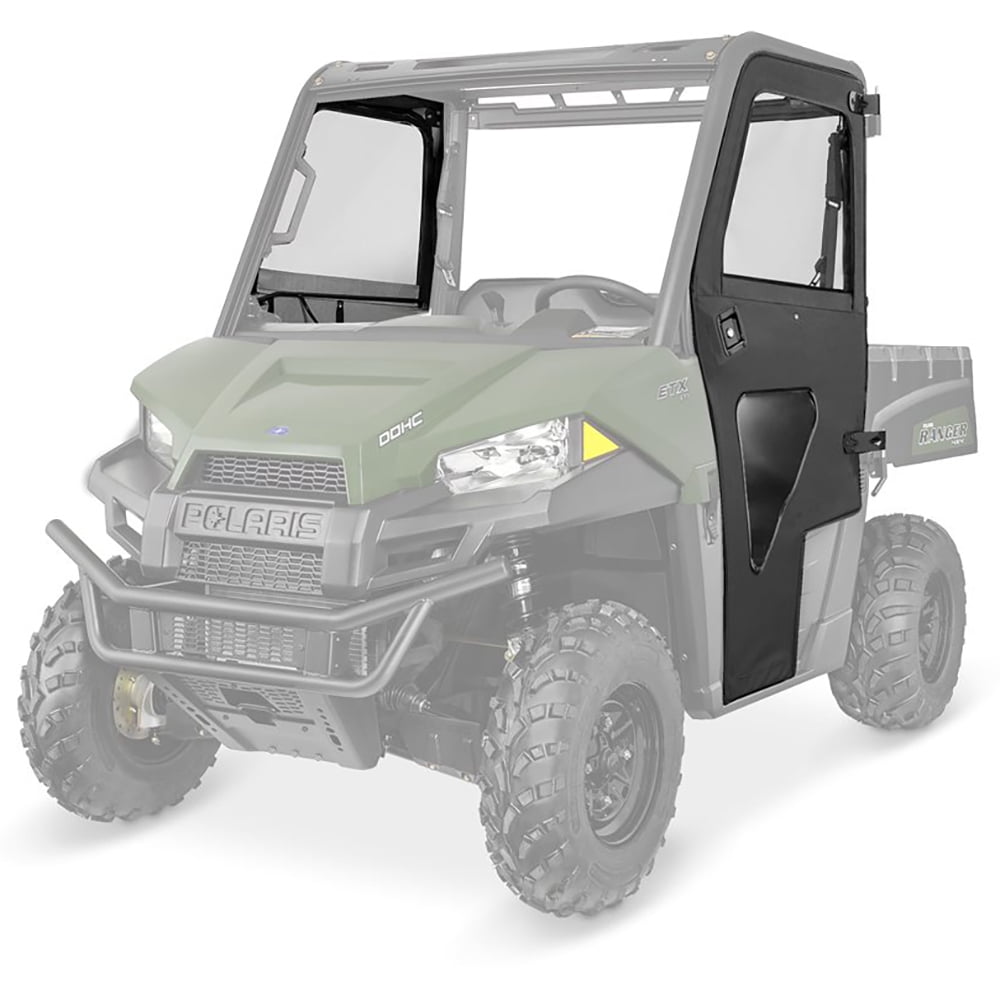 Polaris 2879963 Black Zip Window Canvas Doors 20152020 Ranger 500 570