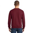thumbnail image 5 of Gildan Heavy Blend Crewneck Sweatshirt for Men, Classic Fit, Cardinal Red, Size-L, Fleece Pullover, 1-Pack, 5 of 5