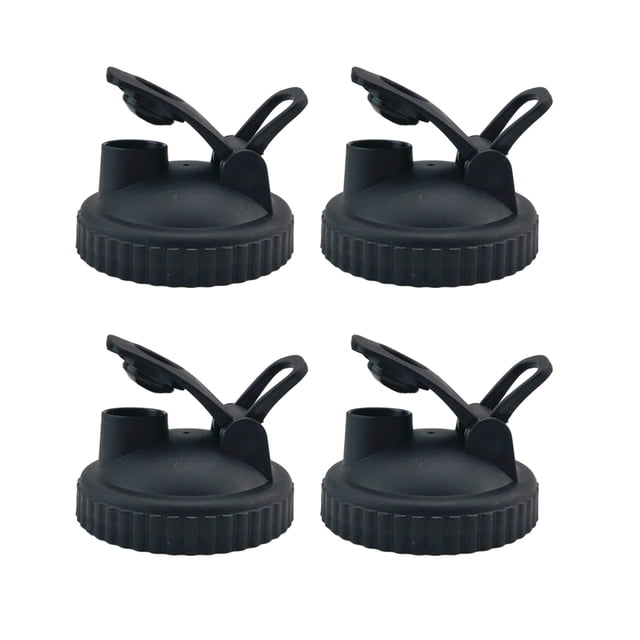 Moyic Sellador de tarros de 4 piezas, tapas de vacío para sellar botellas de boca ancha, tapa de granos para aperitivos, accesorio de Type3 NO3
