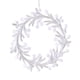 thumbnail image 2 of Adornos de copo de nieve blanco Fondo colgante navideño Decoración navideña para Estilo B, 2 of 9