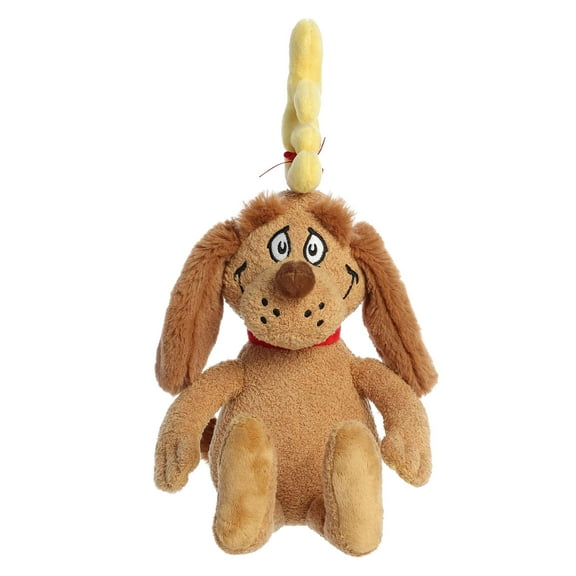Aurora - Medium Brown Dr. Seuss - 12" Vintage Max - Whimsical Stuffed Animal