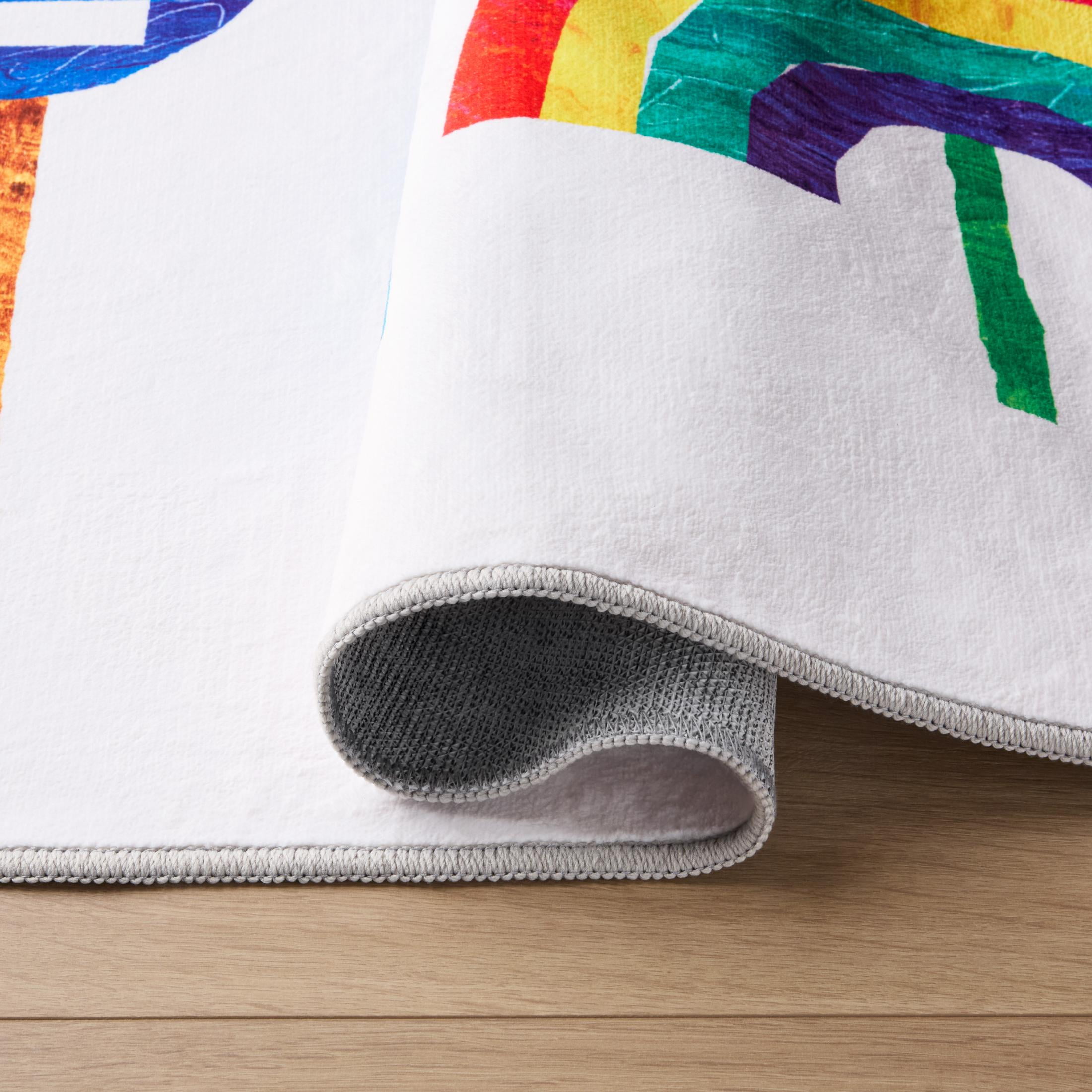 Eric Carle Washable Count With Me Graphic Children's Area Rug, 5' x 8'