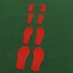 thumbnail image 4 of Manos Pies Piso Juego para niños Jump Play Mat Sensory Sport Toys (Hand Red) Likrtyny juguetes de los niños, 4 of 8