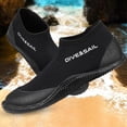 thumbnail image 2 of Neoprene Dive Slip Rubber Sole Booties Diving Shoes Booties Rafting to 38, 2 of 7