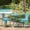 Teal, variant on Whimsical 3-piece Iron Set in Teal / Water-resistant for Outdoor Enjoy
