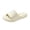 White, variant on Fengactive Unisex Comfortable Arch Support Slippers Perforated Footbed Lightweight EVA House Slide Slippers