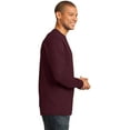 thumbnail image 2 of Port & Company Men's Long Sleeve Essential Basic T-Shirt PC61LS, 2 of 4