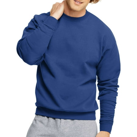 Hanes Men's Ecosmart Medium Weight Fleece Crew Neck Sweatshirt