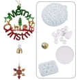 thumbnail image 3 of Colgante De Epoxi De Resina De Silicona, Campana De Navidad, Fabricación De Joyas, Decoración DIY, Estilo B SM SunniMix Resina epoxica, 3 of 8