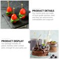 thumbnail image 3 of 20Pcs Stainless Steel Cocktail Picks Fruit Toothpicks Appetizer Drink Sticks, 3 of 8