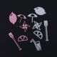 thumbnail image 2 of Cuadros Decorativos Plantillas de Metal troqueladas para cortar objetos bonitos DIY de 6 uds para decoración en relieve para álbum de recortes-148986 Likrtyny embutido en tela, 2 of 2