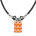 thumbnail image 1 of triangle hills mexico totems antigua civilización dibujo collar a mano colgante de cuerda de cuero Unbranded M, 1 of 3