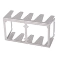 thumbnail image 4 of Grill Skewer Rack, Stainless Steel Wear Resistant Sturdy Structure BBQ Skewer Rack Lightweight Portable  For Courtyar For Home B, 4 of 8