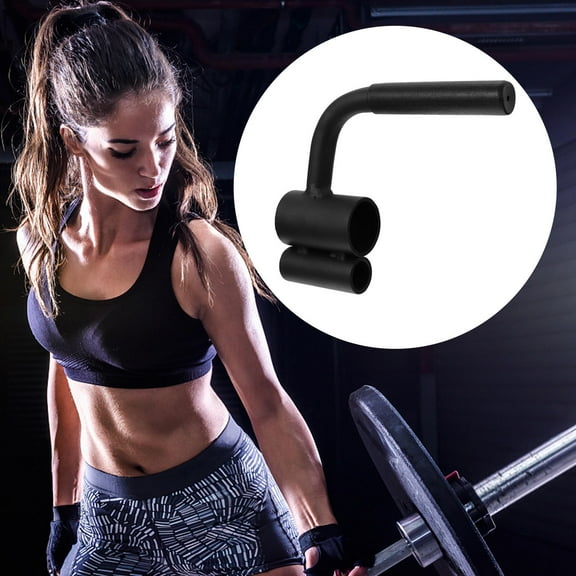 OATIPHO Gym Attachments Pull Bar Steel 1Set For Barbell Training