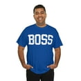 thumbnail image 3 of Boss Funny Tshirts for Dads Hilarious Matching Tees Unisex Heavy Cotton Tee, 3 of 4