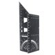 thumbnail image 1 of Disposición de la silla de montar, calibre cuadrado, aleación de aluminio, regla escuadra de ángulo de inglete para carpintería, escuadra de carpintero (1 unidad, negro), 1 of 5