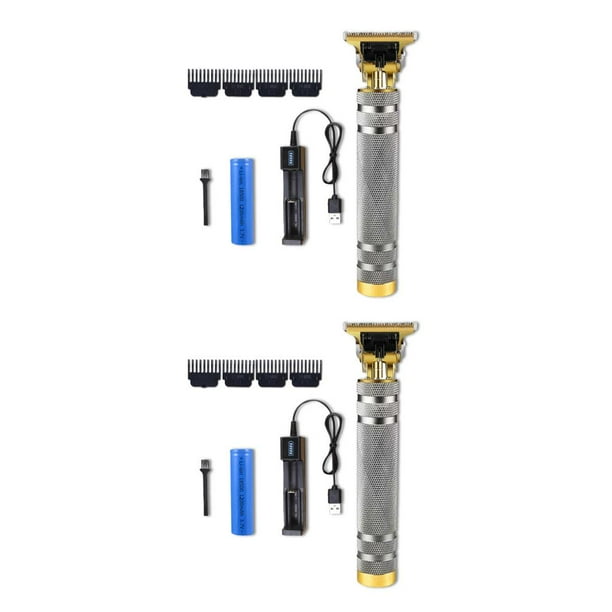 Cortadora de pelo recargable por USB Soidarity con pantalla LCD para hombre