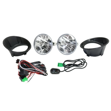 Replacement STYCV1013FL1 Fog Light Compatible with 2010-2013 Chevrolet Camaro Front, Left Driver and Right Passenger With bulb(s)