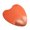 ora nge color, variant on Silicone Mouse Pad with Wrist Cushion Breathable Heart Shape Computer Mouse Pad Wrist Rest Pad for Computer Laptop