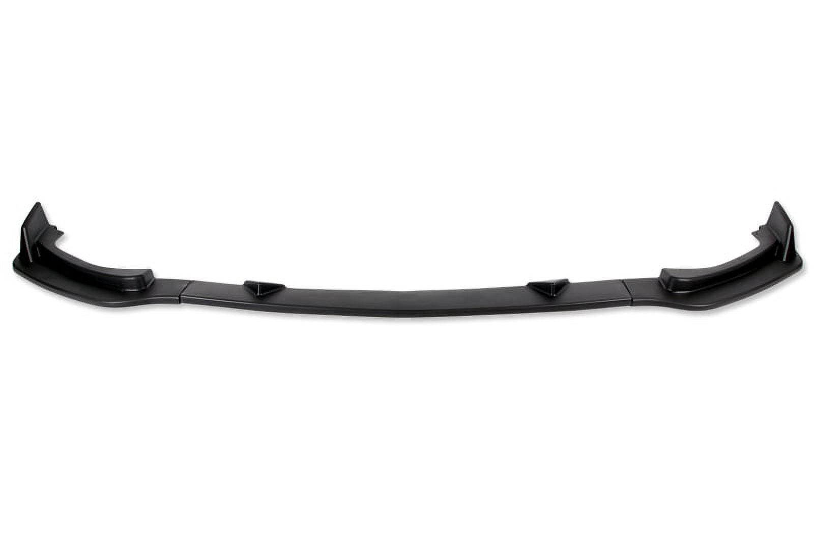 For 2014-2017 Infiniti Q50 Premium Unpainted BLK Front Bumper Body Kit Lip 3PCS
