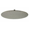 thumbnail image 2 of ALFI brand LED16R - BN Pomme de Douche Pluie LED Ronde Multicolore de 16 Po, Nickel Brossé, 2 of 4