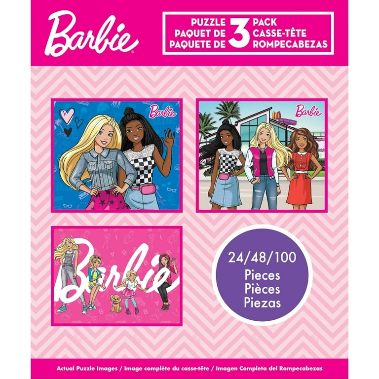 Barbie jigsaw puzzle top