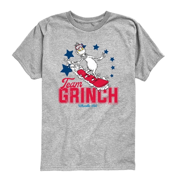 The Grinch - Team Grinch - Toddler Boys Short Sleeve Graphic T-Shirt