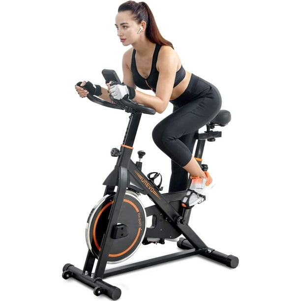 UREVO Indoor Stationary Exercise Cycling Training Bike