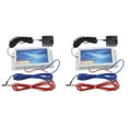 thumbnail image 1 of 2X Electronic Water Descaler System Reduces Limescale Rust and Minerals No Chemicals Easy Installation US Plug, 1 of 6