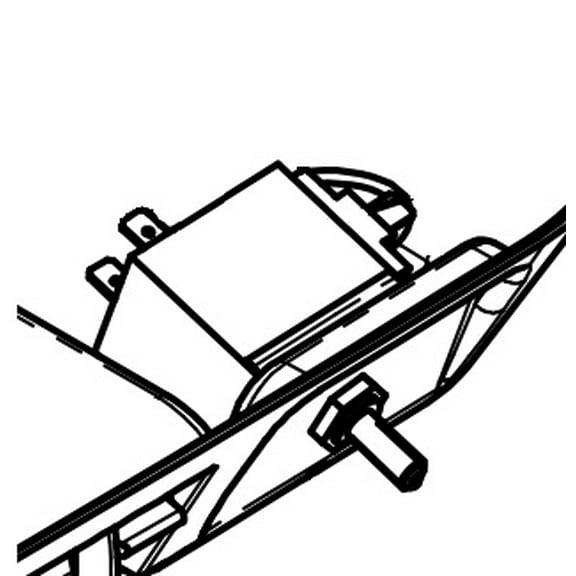 Coleman Mach 9330-3411 Air Conditioner Ceiling Assembly Thermostat Heat/ Cool