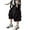 Black, variant on Boys cargo straight pants loose stylish solid color shorts children summer five-point medium pants for warm weather Black,11-12 Years